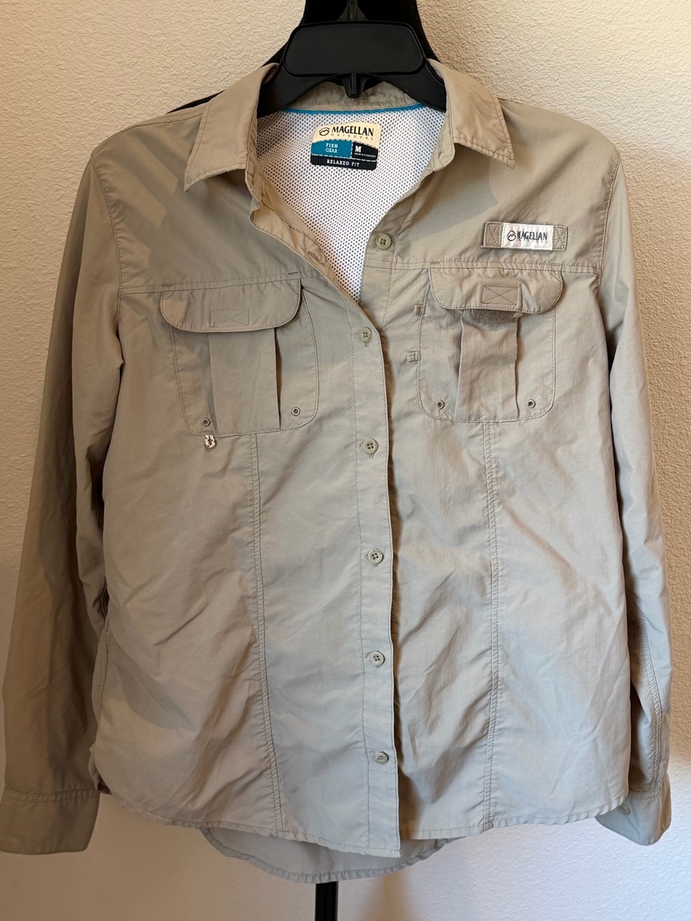 Magellan Outdoors Women's Utility Fishing Jacket — Khaki
